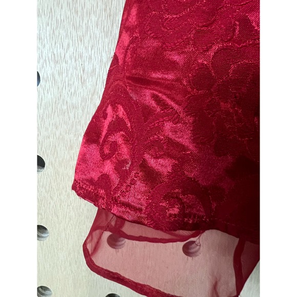 90s red mini dress - Picture 5 of 6